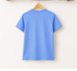 Trendy Game On Sky Blue T-Shirt For Boys & Girls Kids, 1 Year To 14 Years, Round Neck Half Sleeves TShirt